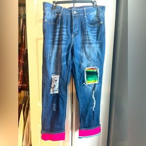 Serape Jeans